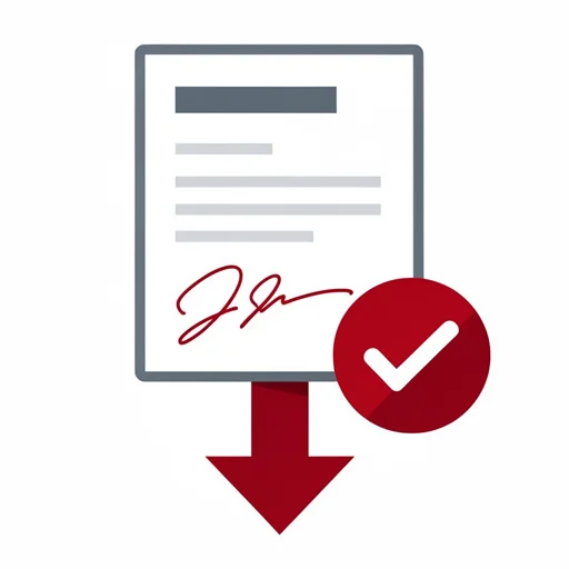 Unterschriebenen Vertrag herunterladen